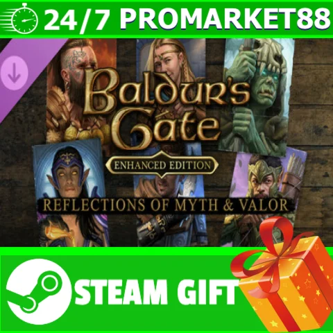 ⭐️ Baldur's Gate: Reflections Of Myth & Valor STEAM GIF