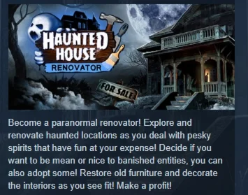 Haunted House Renovator  АВТОДОСТАВКА STEAM РОССИЯ
