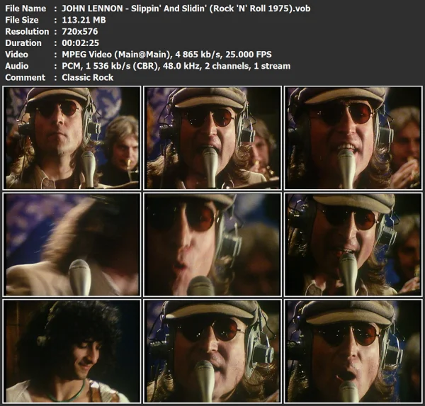 JOHN LENNON - Slippin' And Slidin'