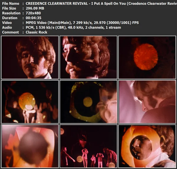CREEDENCE CLEARWATER REVIVAL - I Put A Spell On You