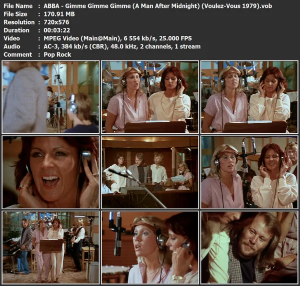 ABBA - Gimme Gimme Gimme