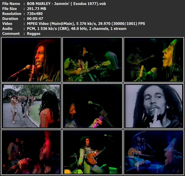 BOB MARLEY - Jammin'