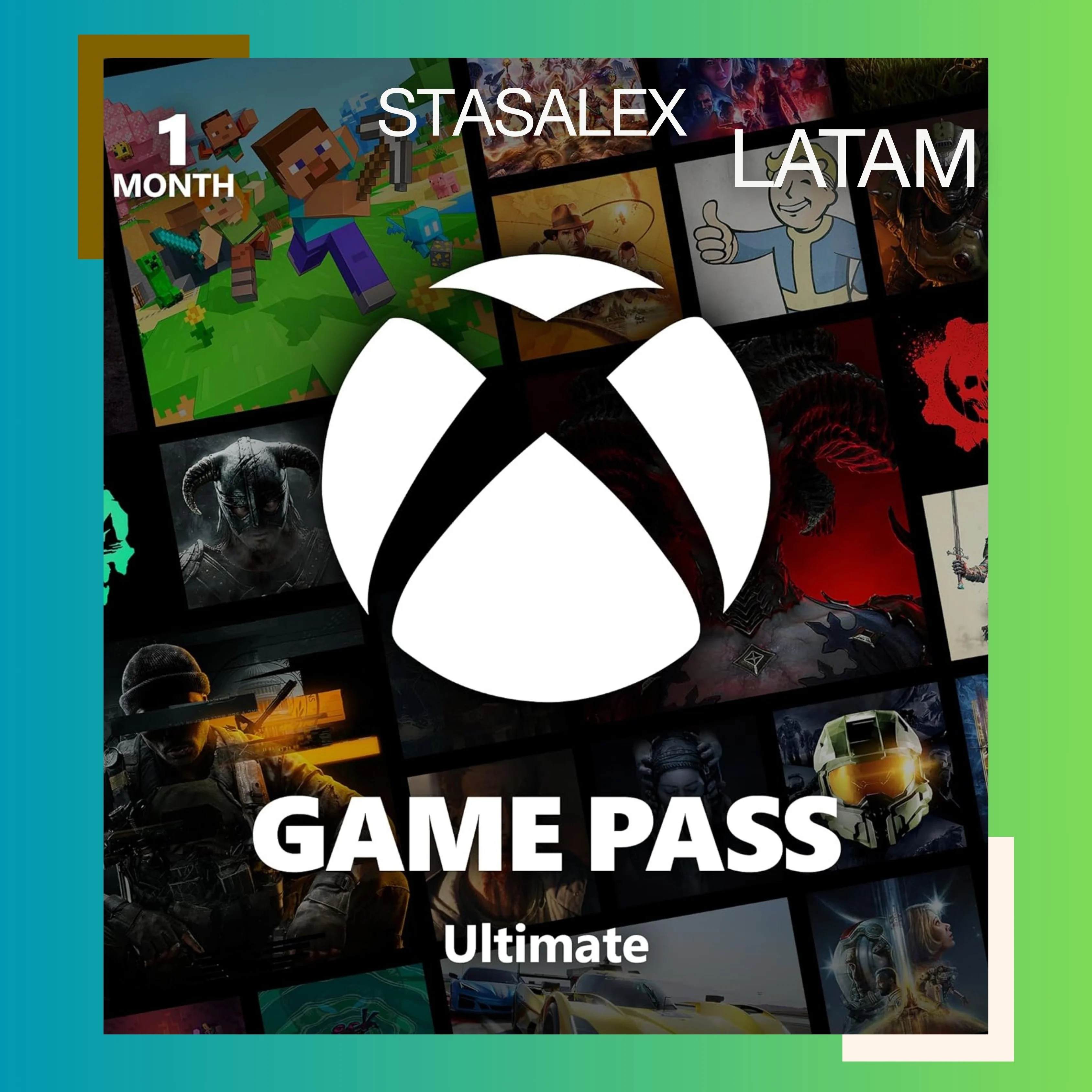 XBOX GAME PASS ULTIMATE 1 МЕСЯЦ🔑КЛЮЧ ПРОДЛЕНИЕ (LATAM)