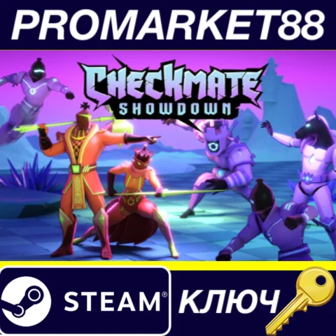 ⭐ Checkmate Showdown Steam КЛЮЧ  GLOBAL (NO TR)