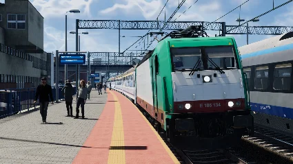 ⭐ ️ SimRail - The Railway Simulator: Łódź - Warsaw STEAM