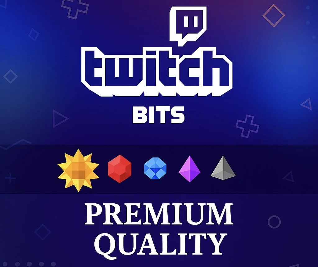 Twitch Bits/Cheers/Fast Delivery/Premium quality ✅