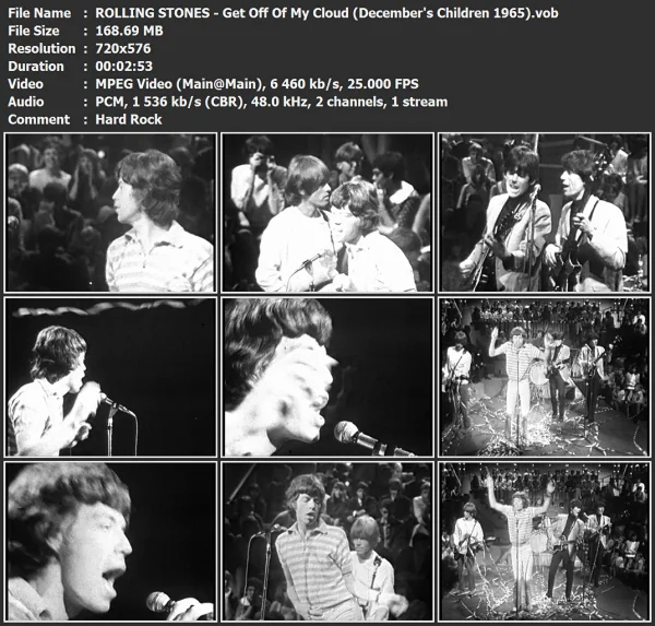 ROLLING STONES - Get Off Of My Cloud