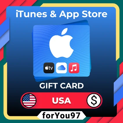 🍏 ПОДАРОЧНАЯ КАРТА APPLE ITUNES США 1-500$ USD/US