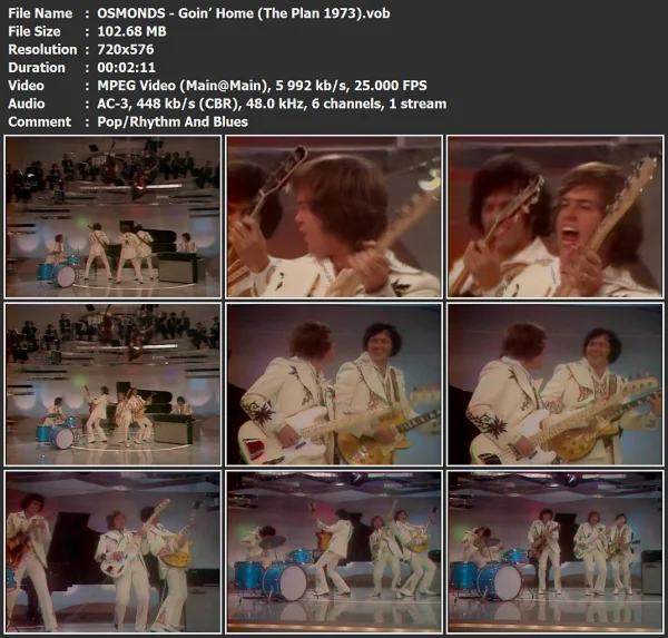 OSMONDS - Goin’ Home