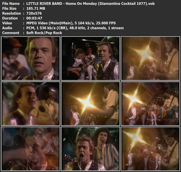 LITTLE RIVER BAND - Home On Monday