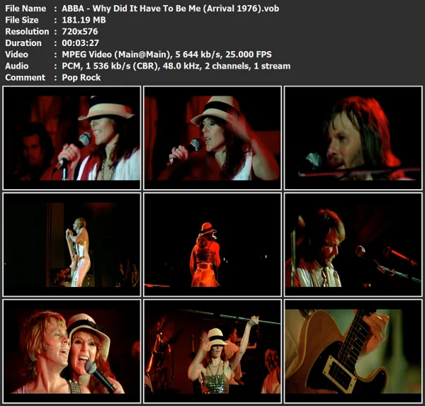 ABBA - Why Did It Have To Be Me