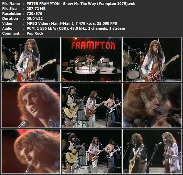 PETER FRAMPTON - Show Me The Way
