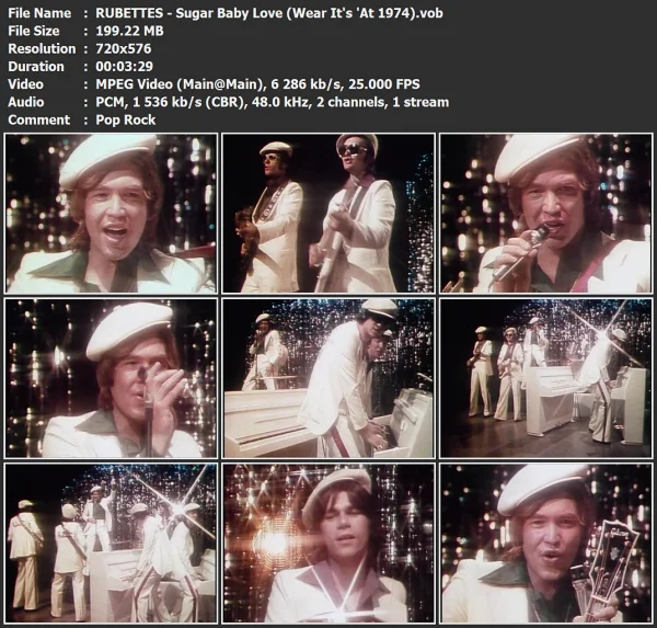 RUBETTES - Sugar Baby Love