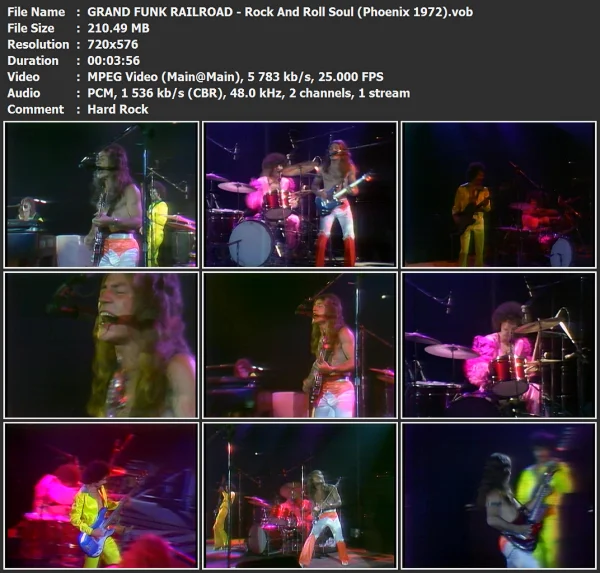 GRAND FUNK RAILROAD - Rock And Roll Soul