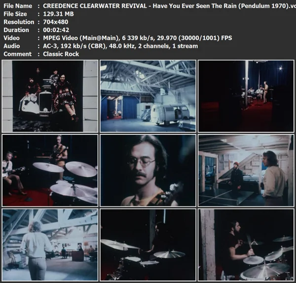 CREEDENCE CLEARWATER REVIVAL - Have You Ever Seen