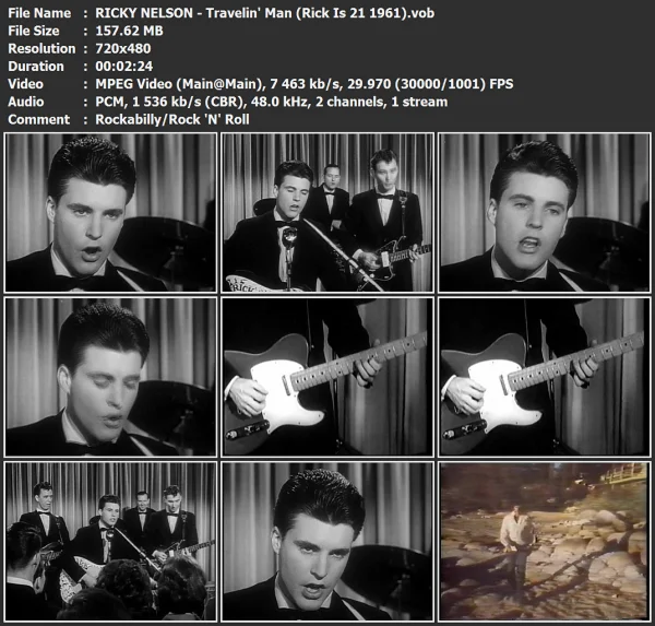 RICKY NELSON - Travelin' Man