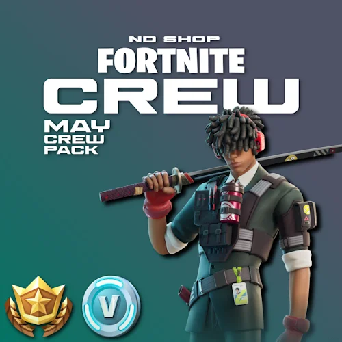FORTNITE CREW 1 МЕСЯЦ ВСЕ БОЕВЫЕ ПРОПУСКИ +1000 V-BUCKS