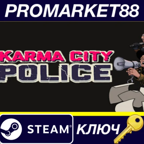 ⭐ Karma City Police Steam КЛЮЧ  GLOBAL (NO TR)