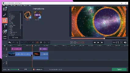 ⭐ Movavi Video Editor Plus 2020 - Mystical Galaxy Pack