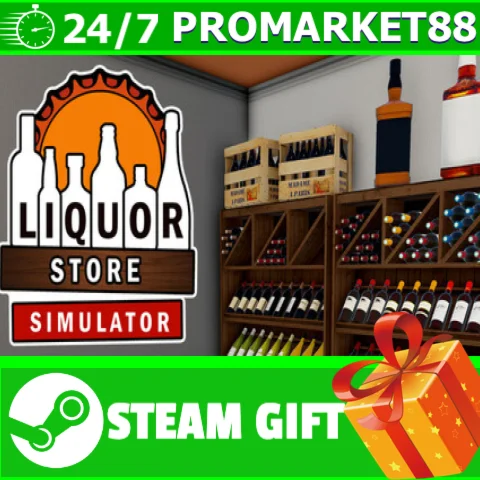 ⭐️ВСЕ СТРАНЫ+РОССИЯ⭐️ Liquor Store Simulator STEAM GIFT