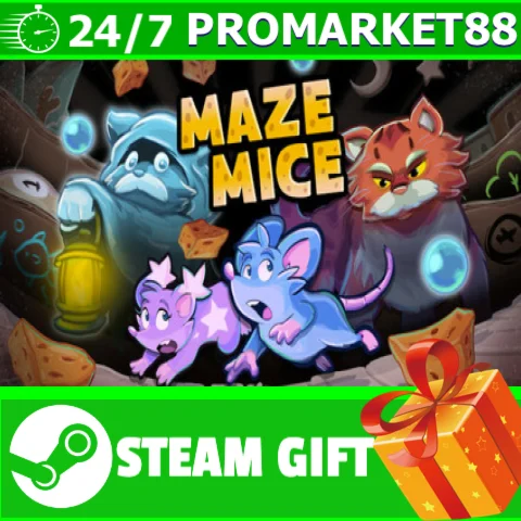 ⭐️ВСЕ СТРАНЫ+РОССИЯ⭐️ Maze Mice STEAM GIFT