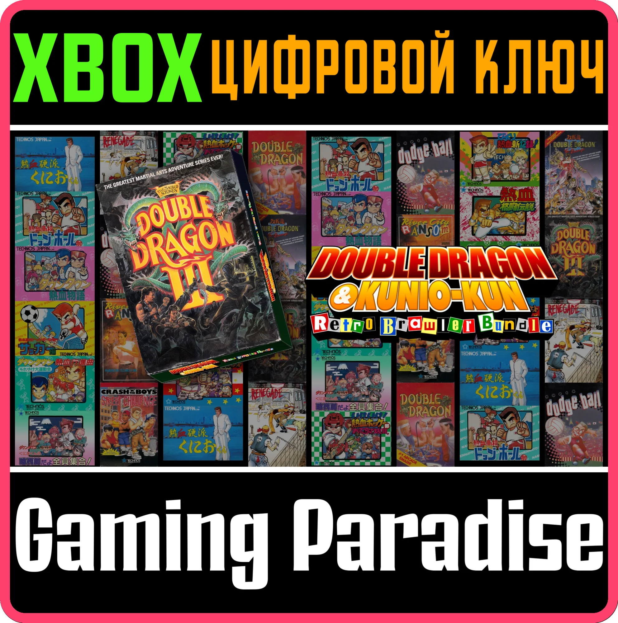 DOUBLE DRAGON Ⅲ THE SACRED STONES XBOX ONE|X/SKEY