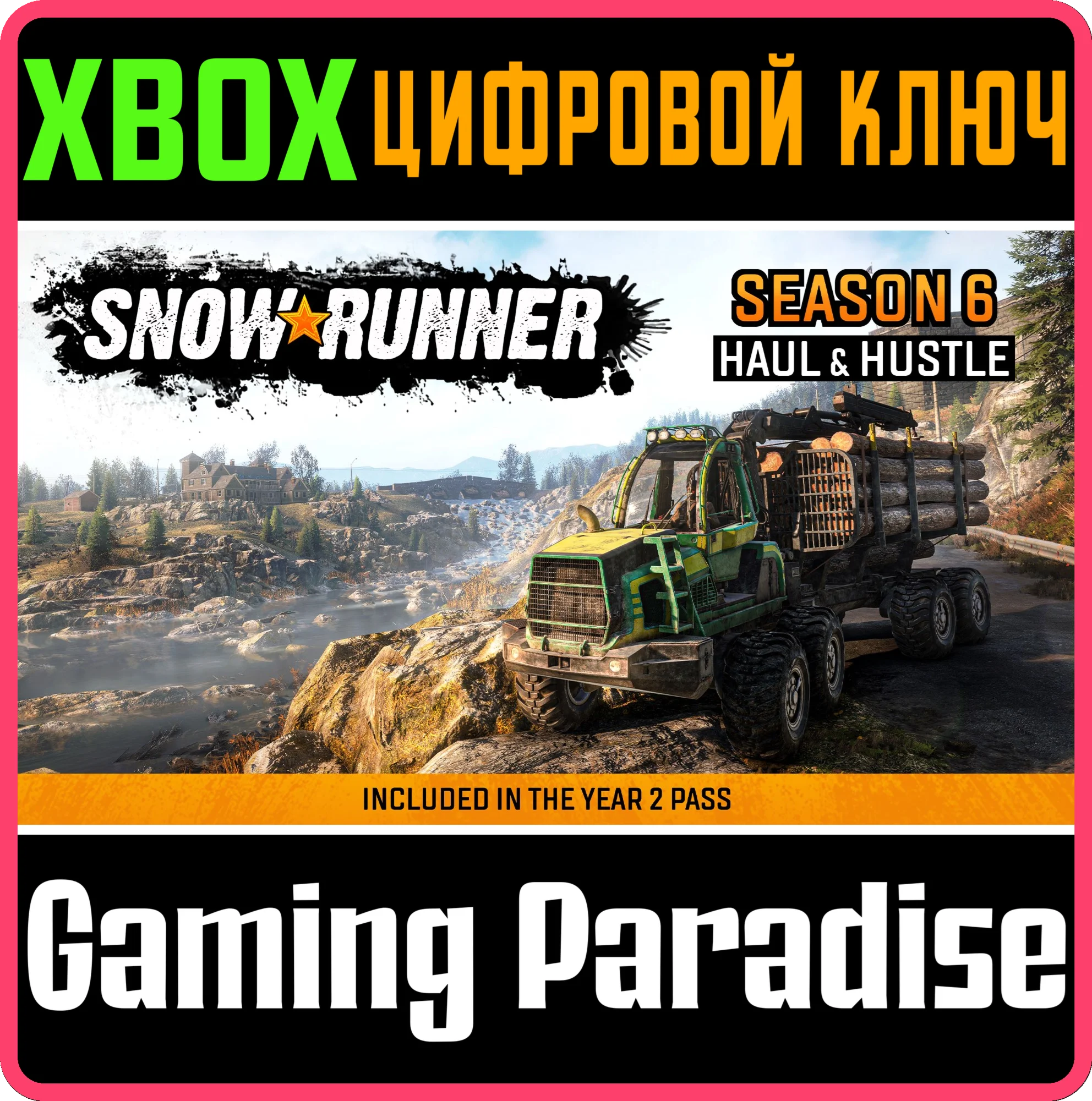 SNOWRUNNER - SEASON 6: HAUL & HUSTLEXBOX ONE/X|S�