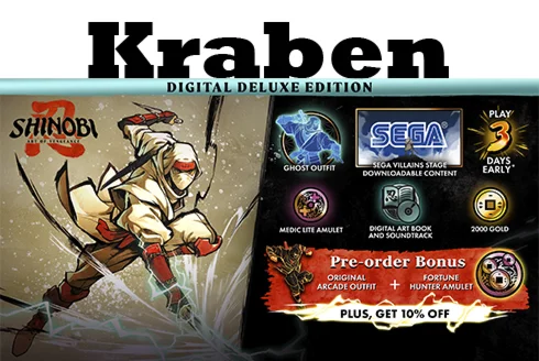 SHINOBI: Art of Vengeance — издание Digital Deluxe