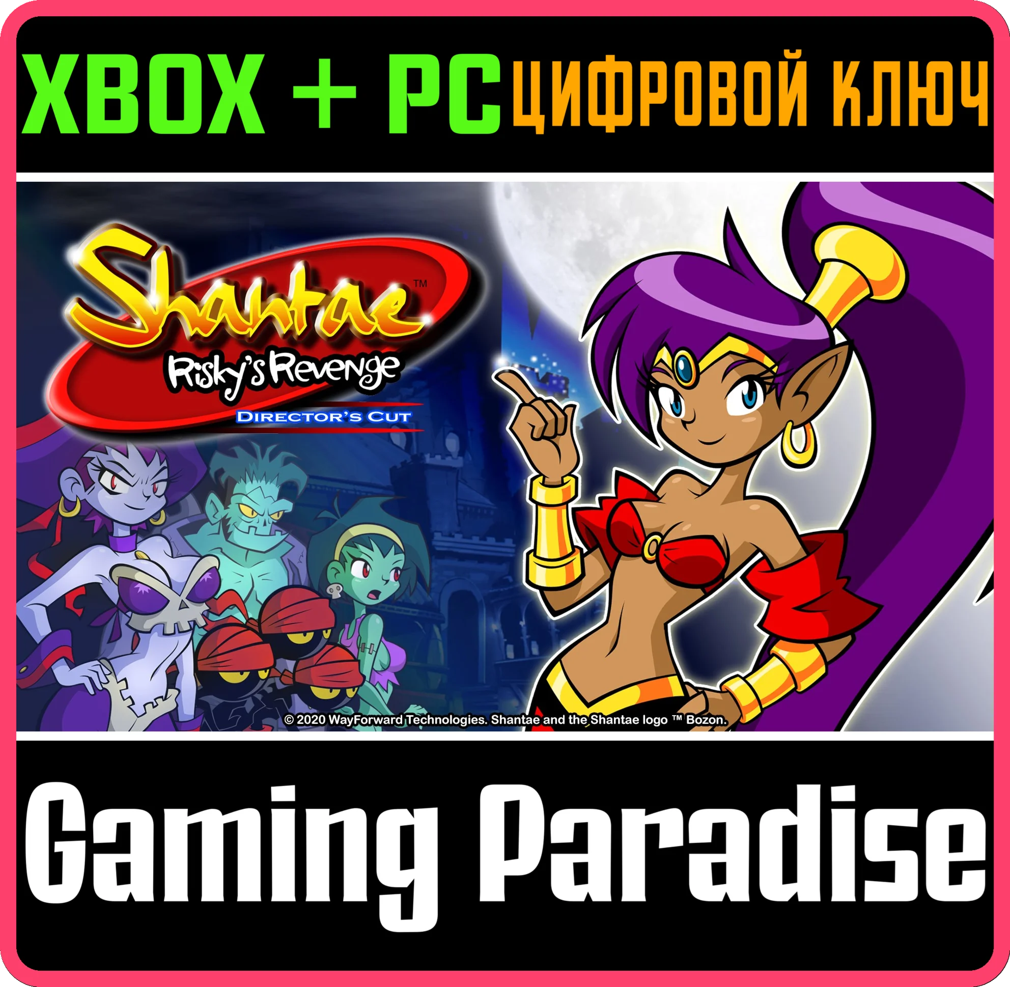 SHANTAE: RISKY'S REVENGE - DIRECTOR'S CUTXBOX+ПККЛЮЧ