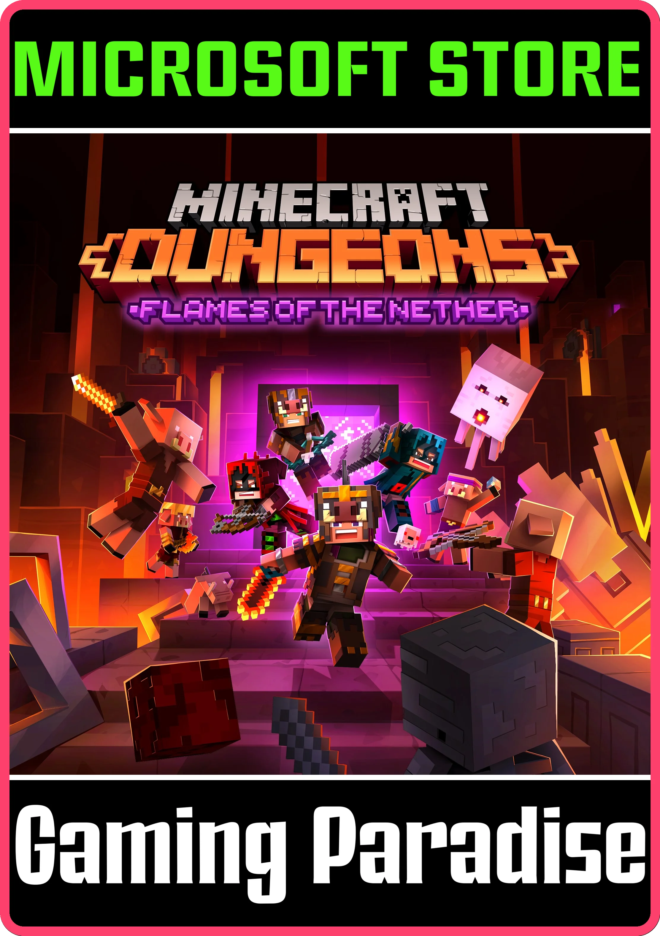 ❗MINECRAFT DUNGEONS: FLAMES OF THE NETHER FOR WINDOWS❗