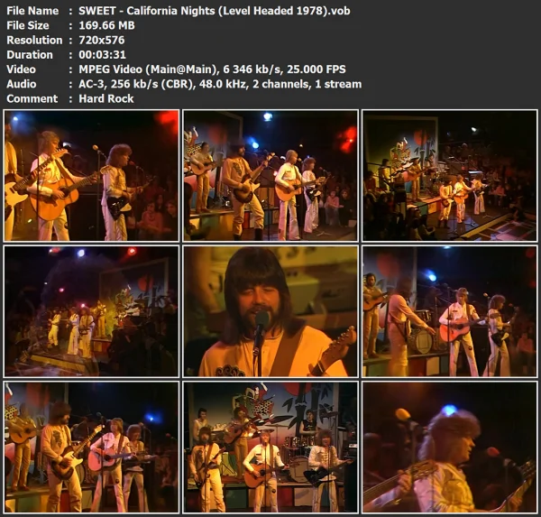 SWEET - California Nights