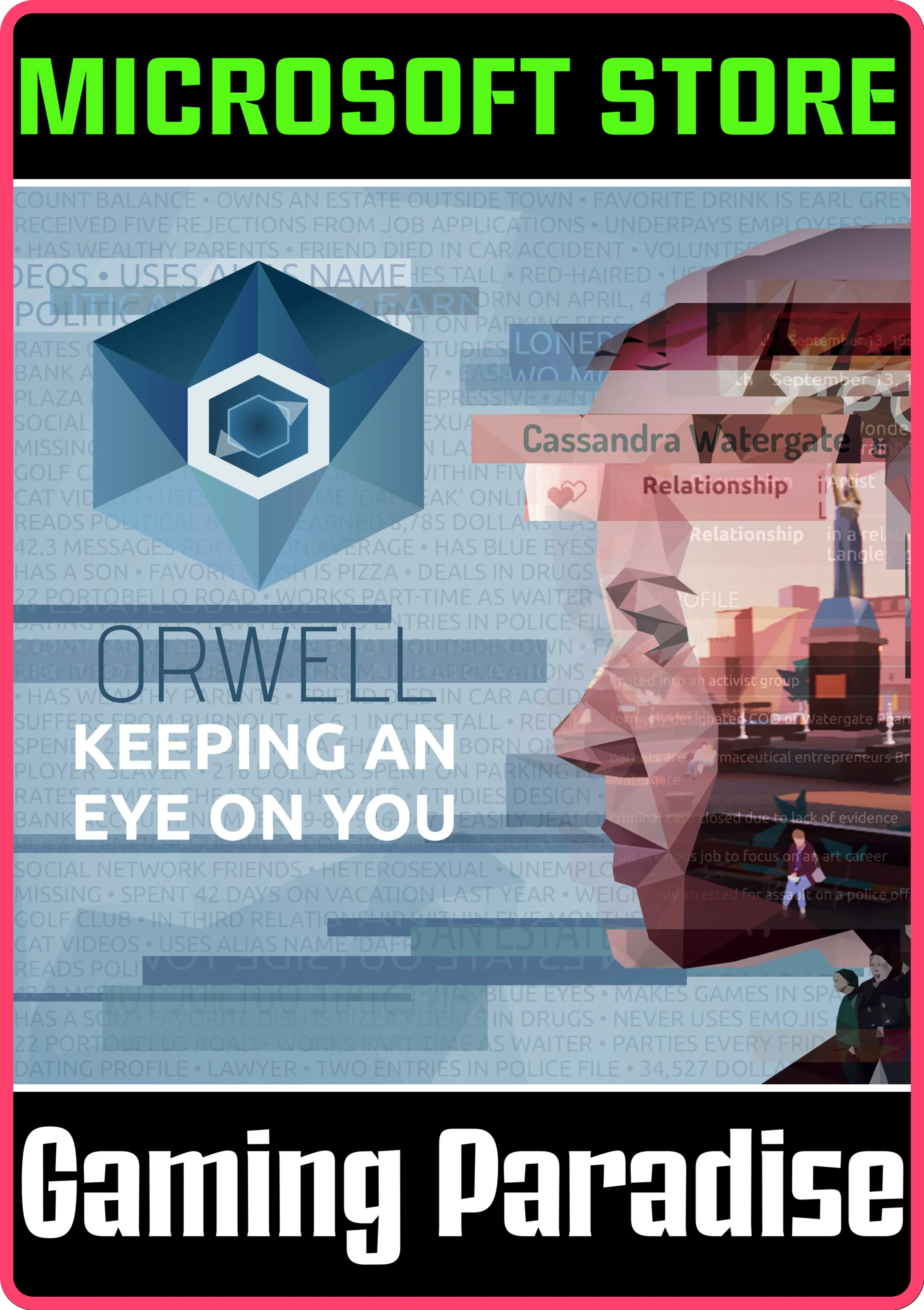ORWELL: KEEPING AN EYE ON YOU(PC WIN)КЛЮЧ