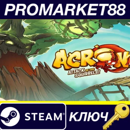 ⭐ Acron: Attack of the Squirrels! Steam КЛЮЧ 🔑 GLOBAL (N