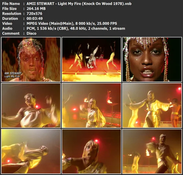 AMII STEWART - Light My Fire