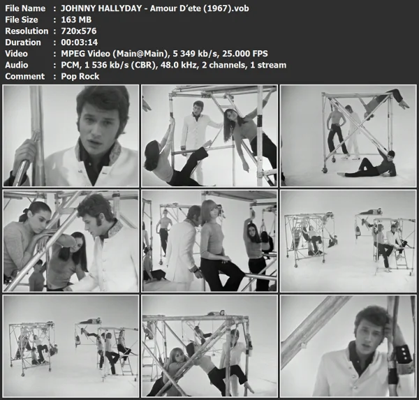 JOHNNY HALLYDAY - Amour D’ete