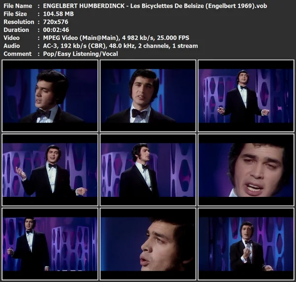 ENGELBERT HUMBERDINCK - Les Bicyclettes De Belsize