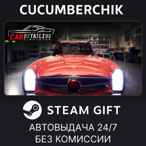 Car Detailing SimulatorSTEAM GIFT AUTORU+МИР