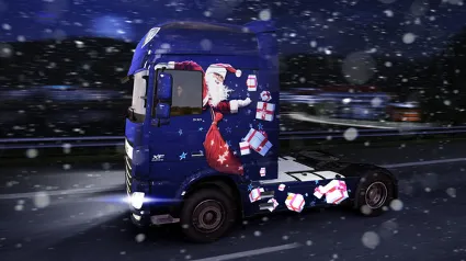 Euro Truck Simulator 2 - Christmas Paint Jobs Pack ✅ STEAM GIFT AUTO ✅ RU+МИР