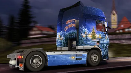 Euro Truck Simulator 2 - Christmas Paint Jobs Pack ✅ STEAM GIFT AUTO ✅ RU+МИР