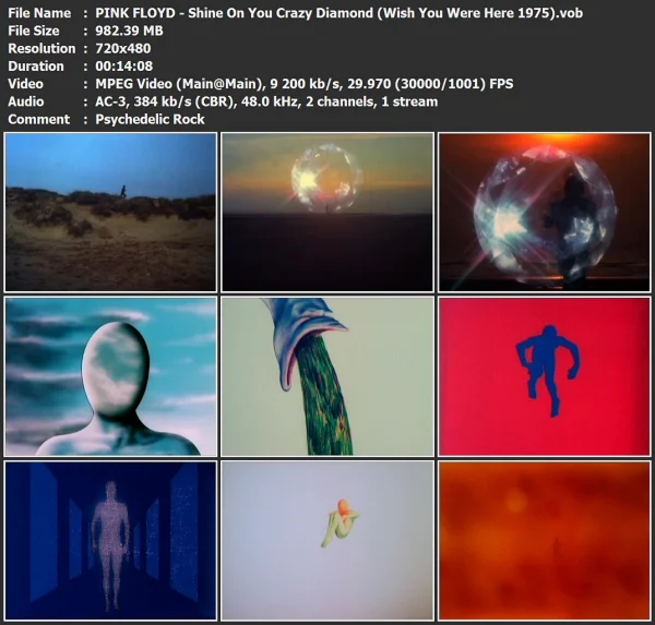 PINK FLOYD - Shine On You Crazy Diamond