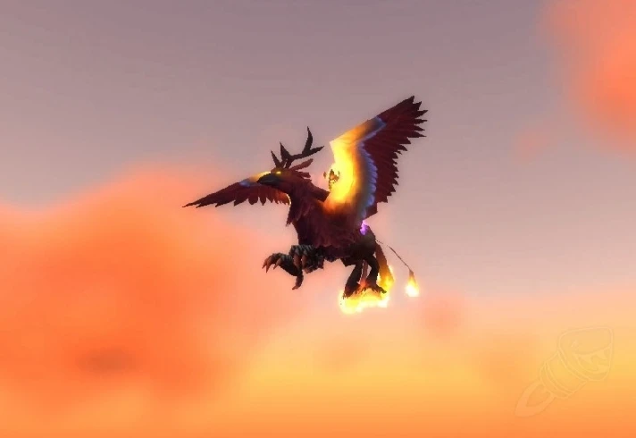 MOUNT Flaming hippogriff (Blazing Hippogryph)