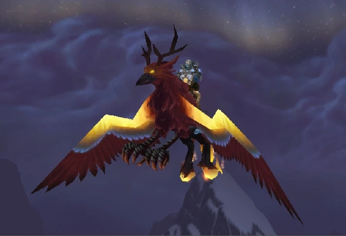 MOUNT Flaming hippogriff (Blazing Hippogryph)