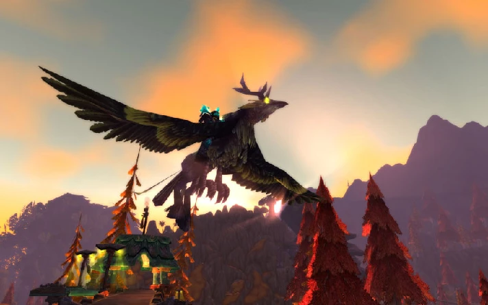 MOUNT Flaming hippogriff (Blazing Hippogryph)