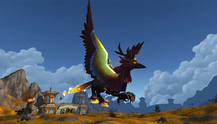 MOUNT Flaming hippogriff (Blazing Hippogryph)