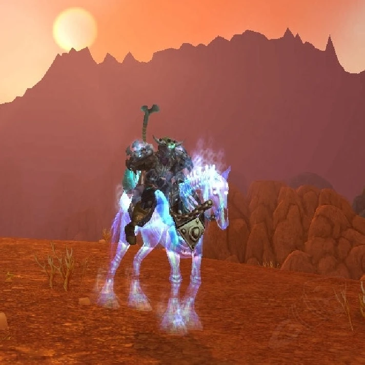 MOUNT Skull ephemeral horse Ghastly Charger´s Skull