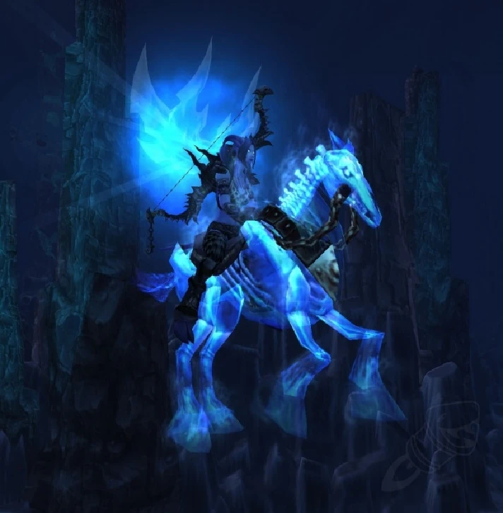 MOUNT Skull ephemeral horse Ghastly Charger´s Skull