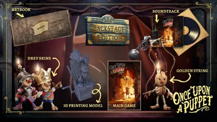 Once Upon A Puppet - Backstage Edition ✅ STEAM ✅ RU+МИР