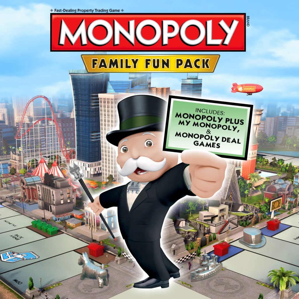 Monopoly Family Fun Pack PS4 / PS5 | P2 / P3 FOREVER