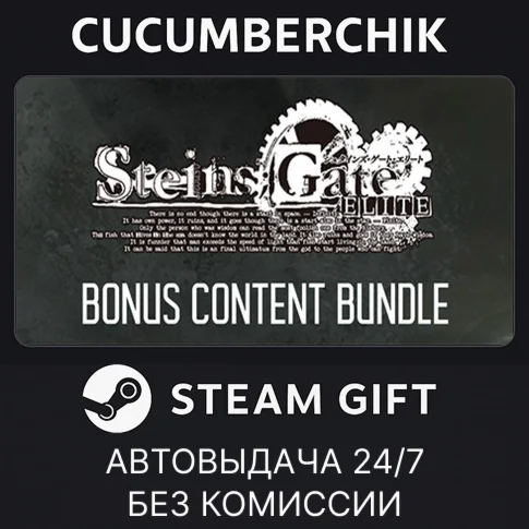 STEINS;GATE ELITE - Bonus Content BundleSTEAMRU+МИР