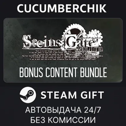 STEINS;GATE ELITE - Bonus Content Bundle ✅ STEAM GIFT AUTO ✅ RU+МИР